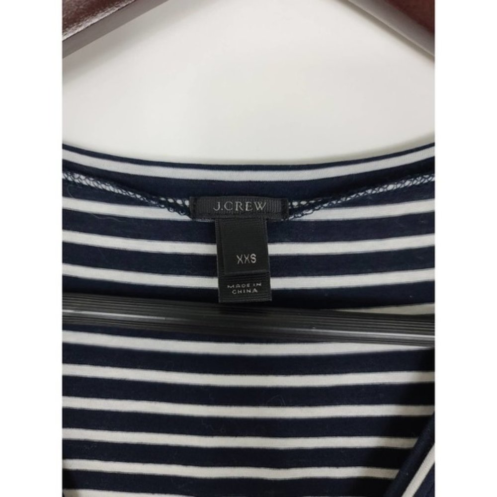J. Crew Pleated Chiffon Hem Shirt - Picture 6 of 6